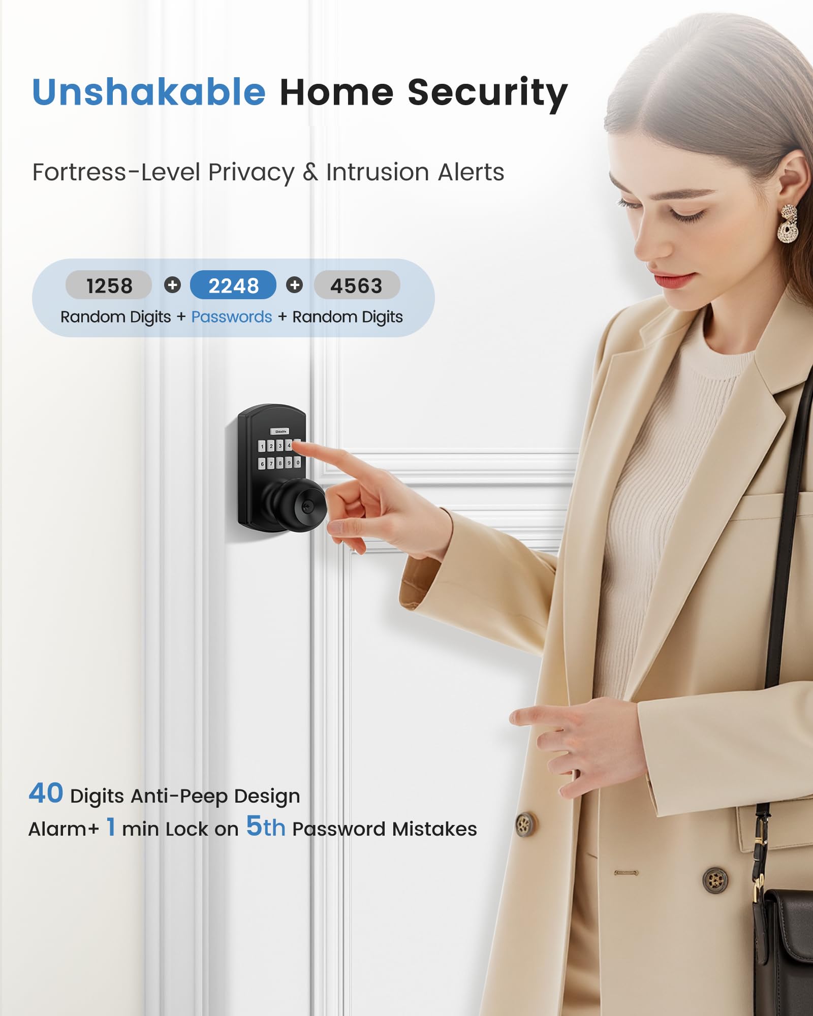 Hidalife durable ANSI Grade 3 construction withstands daily use and high traffic entries.