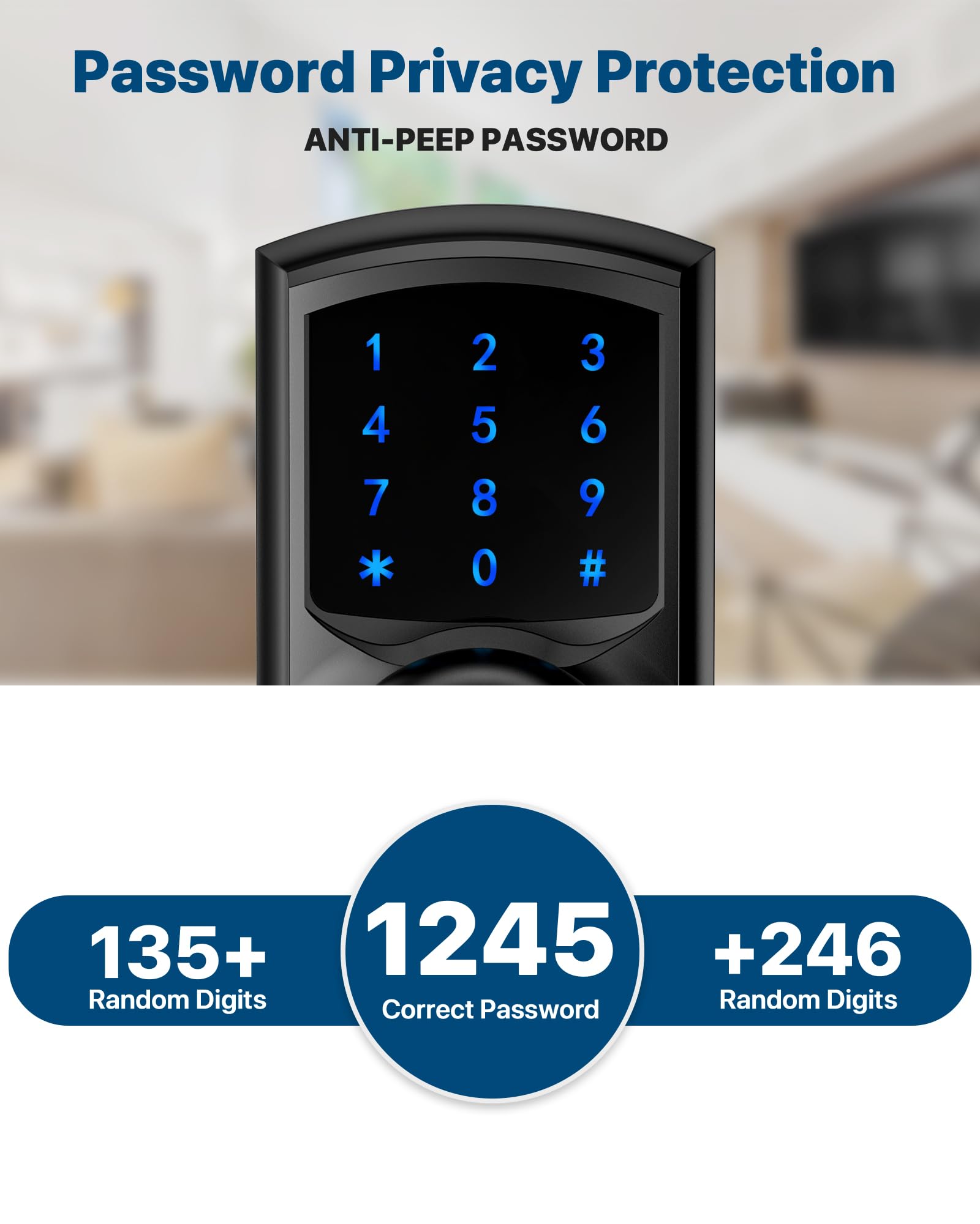 HIDALIFE durable zinc alloy body provides daily reliability.