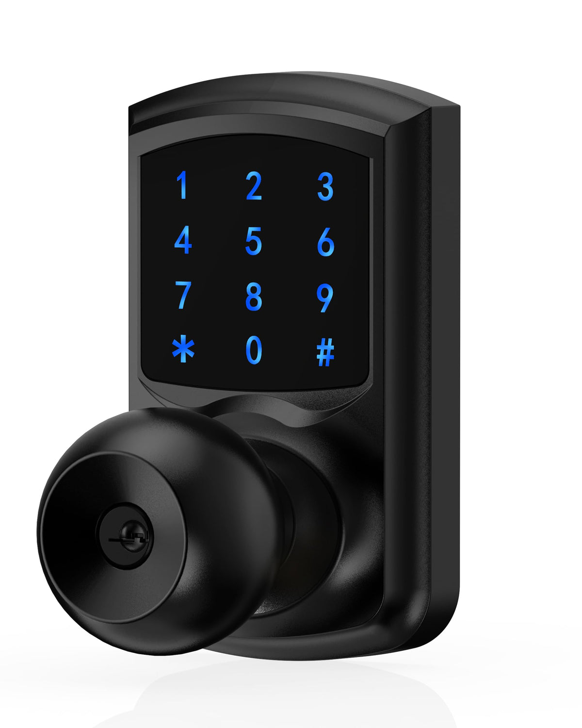 Hidalife keyless entry lock on the front door with convenient access