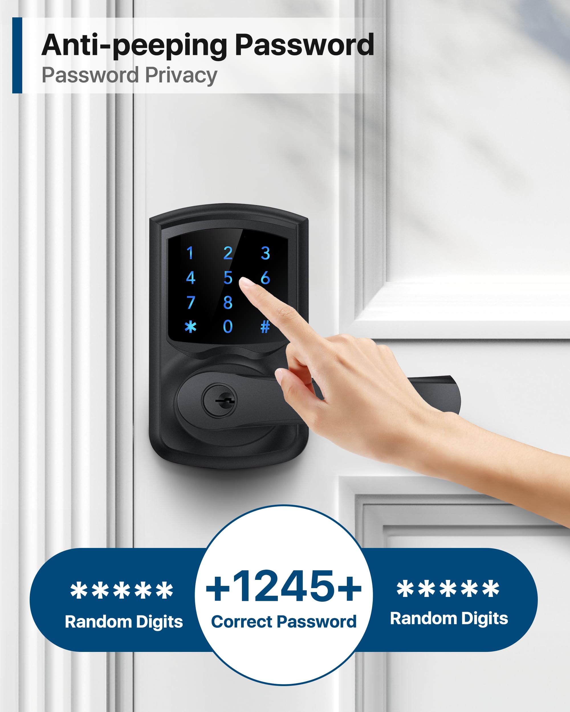 HIDALIFE keypad lock for outdoor use during activities without carrying keys.