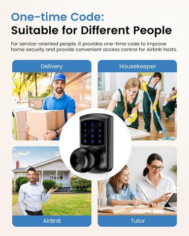 HIDALIFE supports up to 20 user codes for residents and guests.