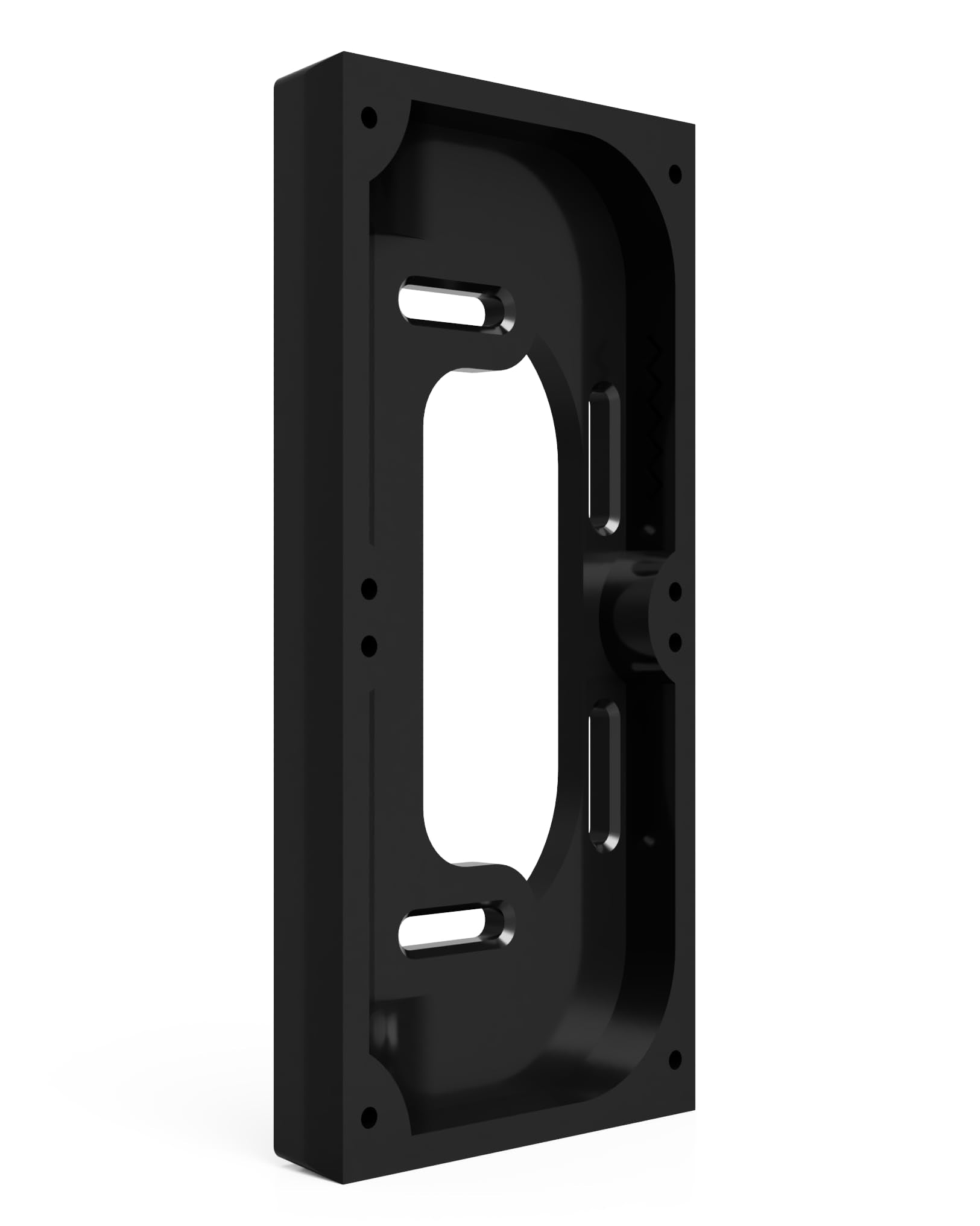Hidden River Lab Premium Ring Spacer back view showing cable clearance