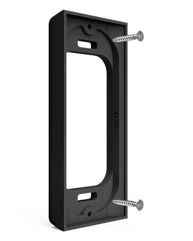 Hidden River Lab Ring PRO2 mount covers old holes for a polished wall finish.