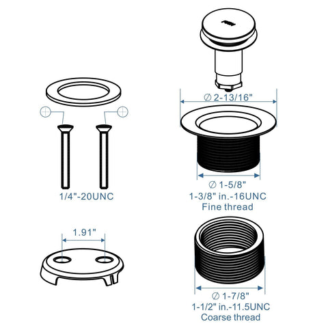 HIDROP easy-installation-kit includes all components for quick setup