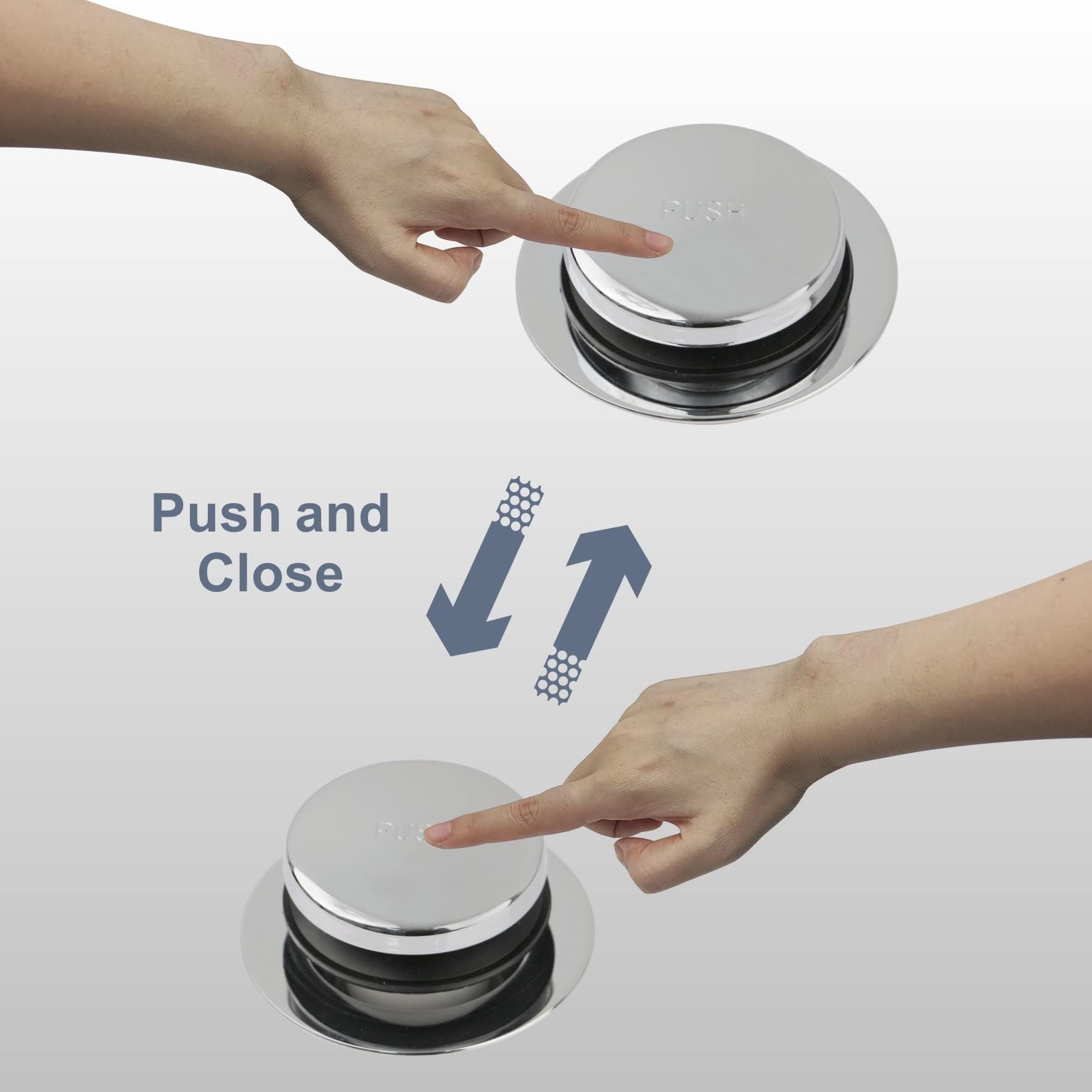 HIDROP detailed NPSM threading for 1-3/8 and 1-1/2 inch drains