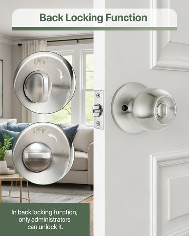 Hiencetec auto-lock feature activates after entry for enhanced security.