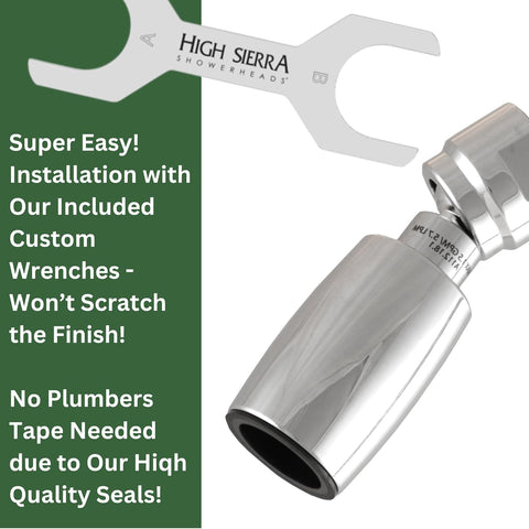 High Sierra Classic lead-free metal construction for durable, corrosion-resistant use