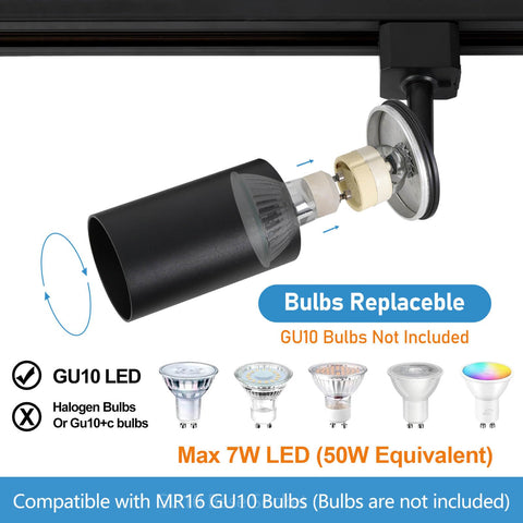 Hiiglxii 13-foot power cord enables ceiling placement with convenient on/off control.
