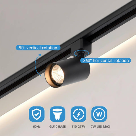 Hiiglxii aluminum housing reduces glare for comfortable living and working spaces.