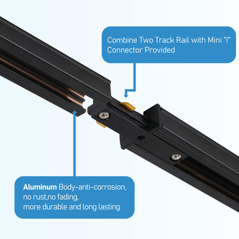 Hiiglxii adjustable heads rotate 360 degrees for flexible room layouts.
