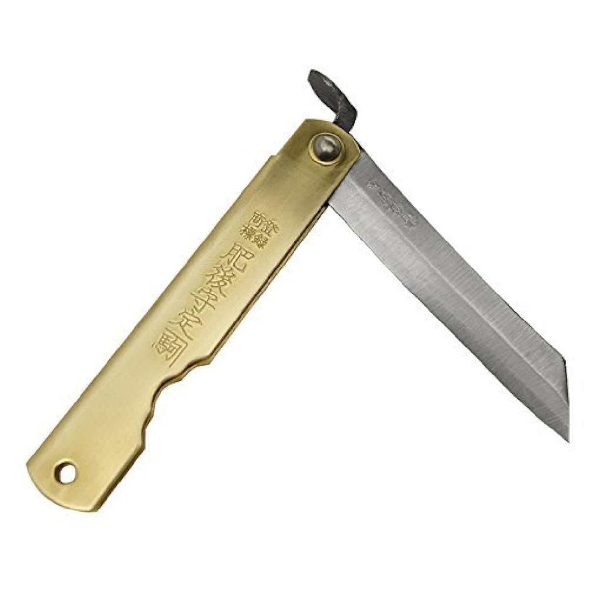 Higonokami Blue Paper Steel 90mm folded knife for easy pocket carry and quick access