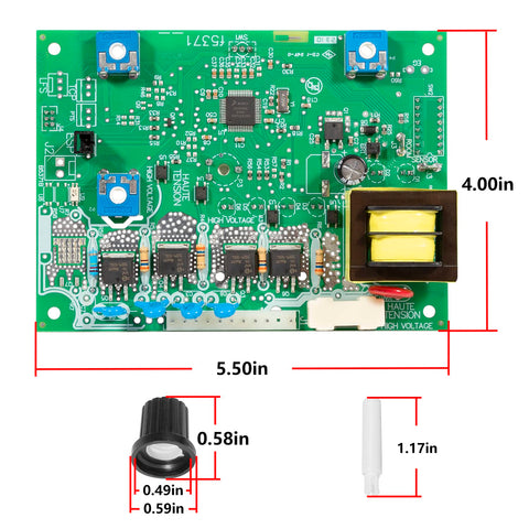 Hihitomorrow high-temperature PCB close-up emphasizes durability
