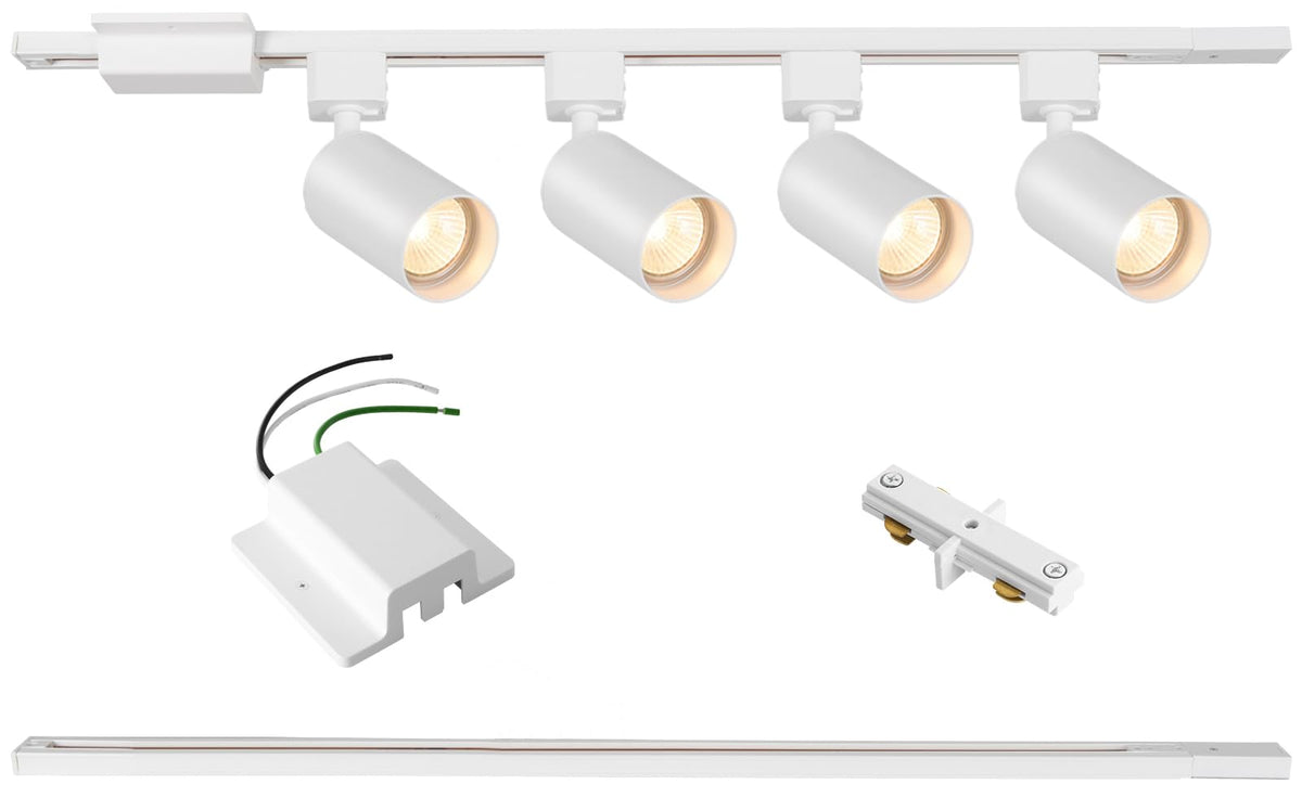 Hiiglxii track lighting heads adjustable for flexible, precise spot lighting