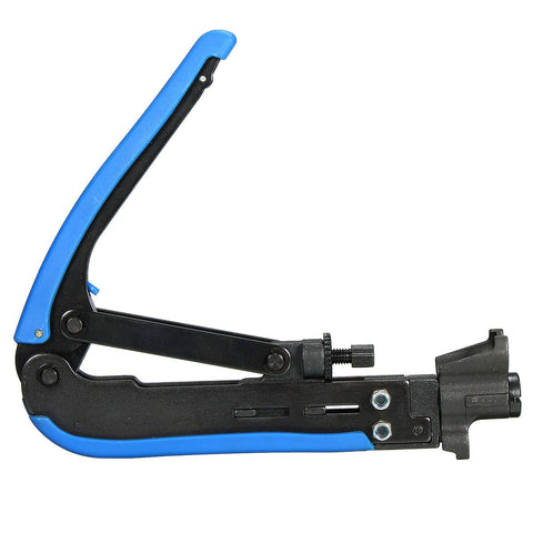 Hiija RG6 tool adjustable compression ensures consistent fittings
