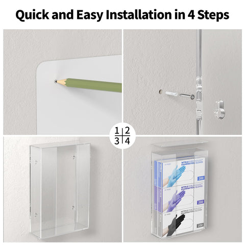 HIIMIEI included screws for easy mounting