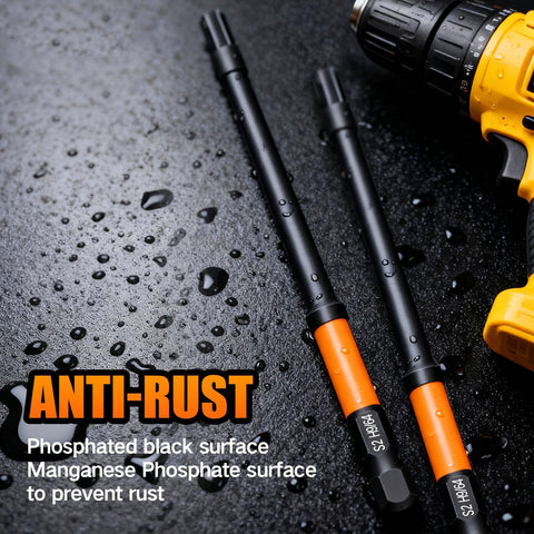 Hiinny 1/4 inch hex shank works with most drills and drivers