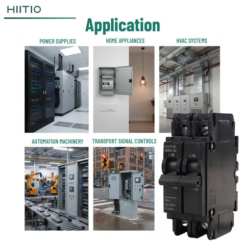 HIITIO UL489 listed label confirms professional safety certification