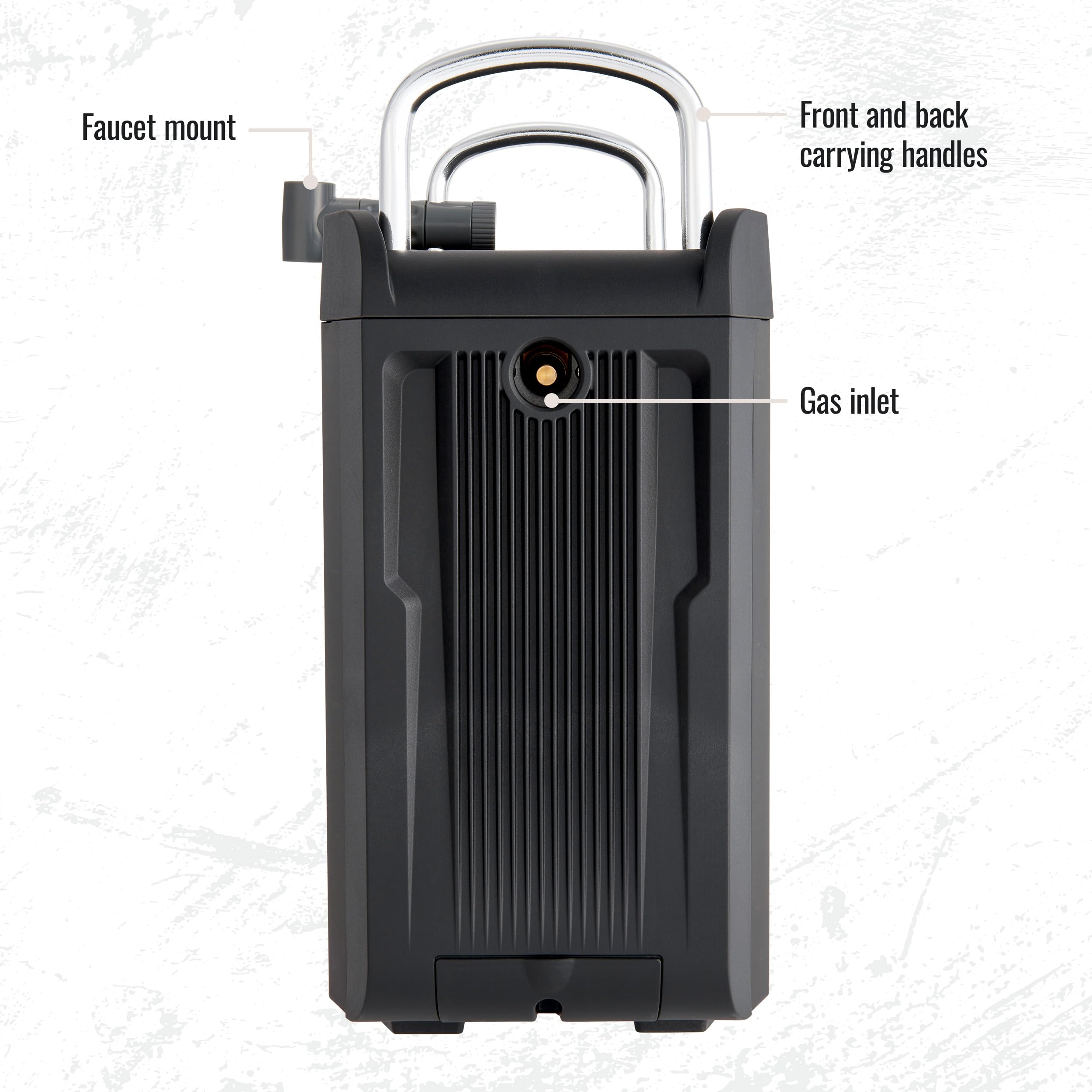 Hike Crew ready-to-go camping heater with included components (propane not included)