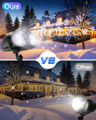 Hiketrax IP65 Outdoor Light withstands rain and snow for reliable holiday displays.