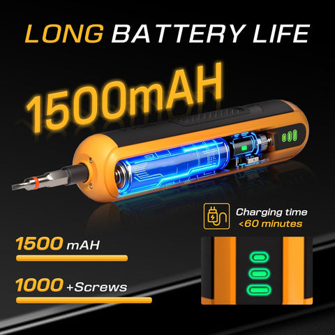 HILICHT 4V screwdriver handy for furniture assembly and small repairs.
