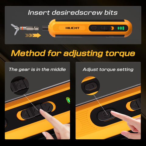 HILICHT S2 steel bits resist wear for longer-lasting performance.