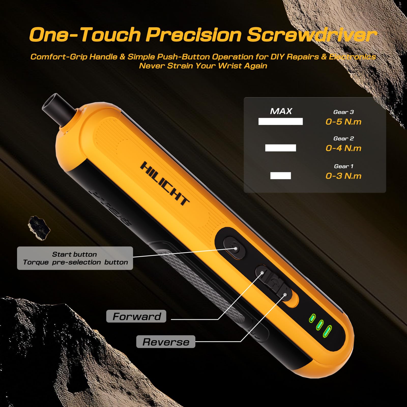 HILICHT safety buffer reduces screw stripping on delicate electronics.