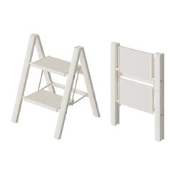 HillhutApex 2 Step Ladder open view for easy storage and reach