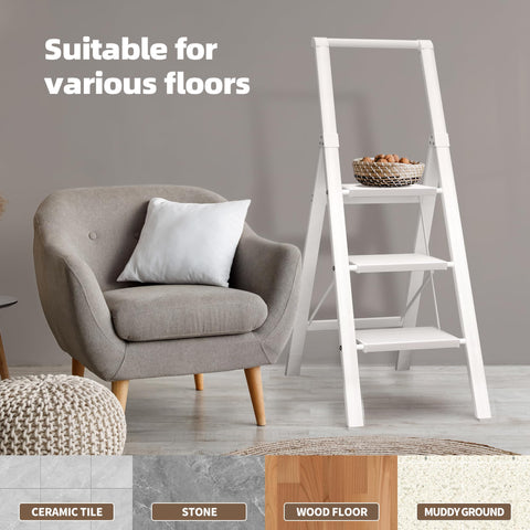 HillhutApex rubber feet keep floors safe and ladder steady