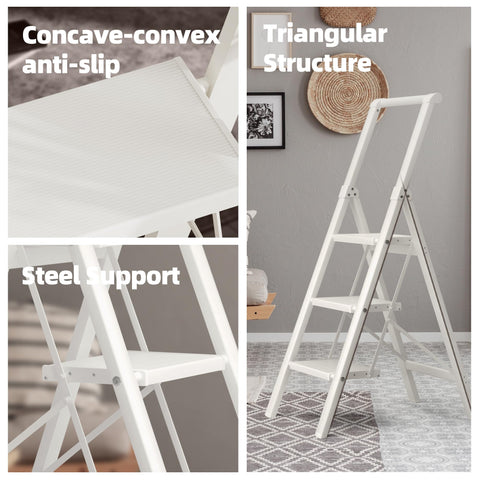 HillhutApex lightweight ladder at 9.5 pounds for easy transport