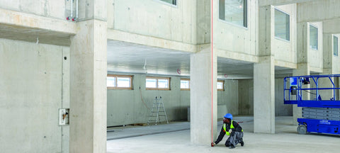 Hilti PD-S distance meter IP54 rugged body, reliable in dusty or damp environments.