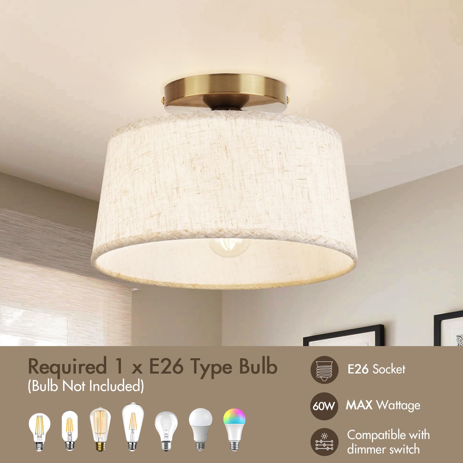 HILUXIA 2P E26 socket with UL-certified components for safe lighting.