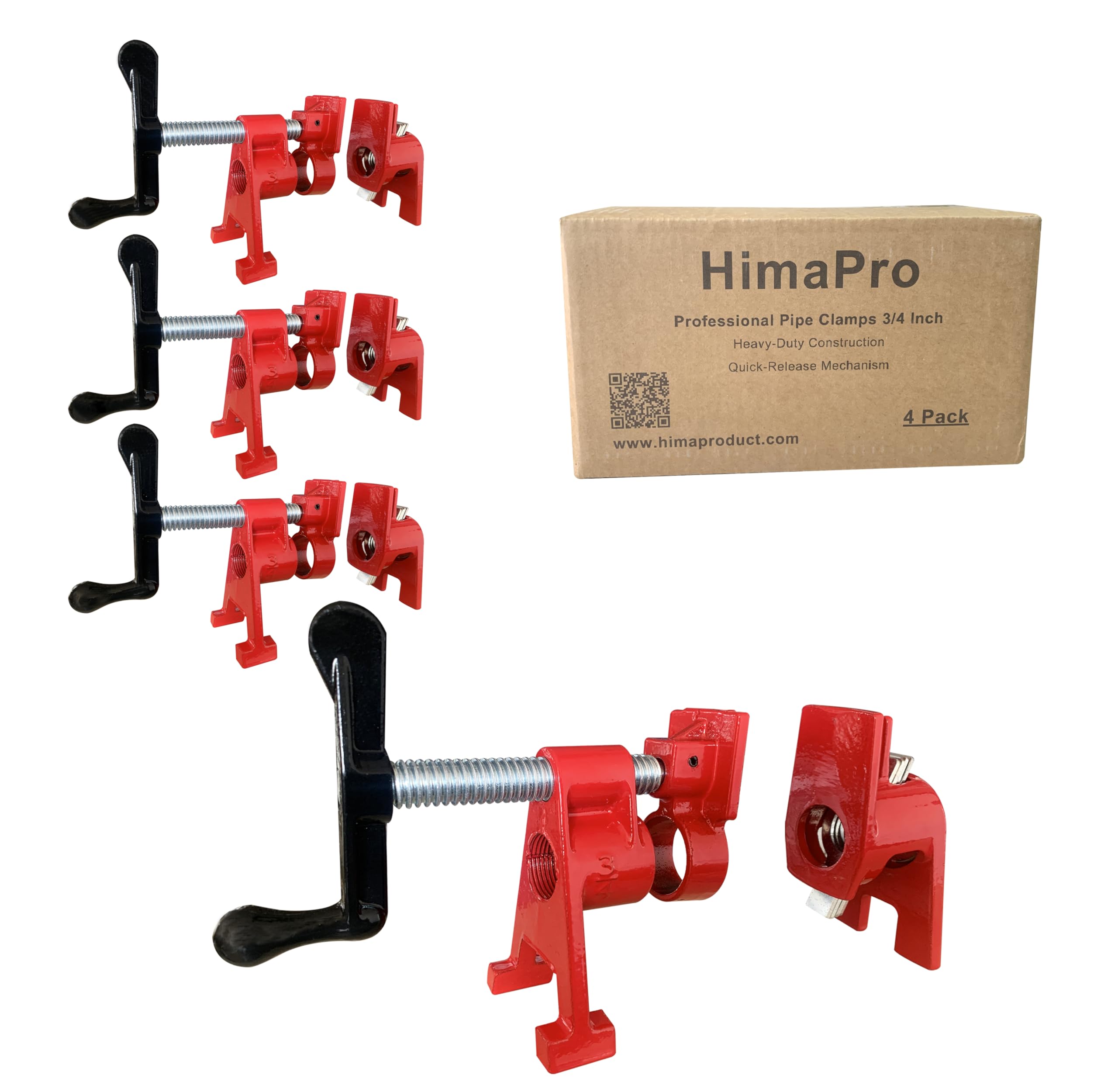 HimaPro four clamp set delivers a complete bench solution