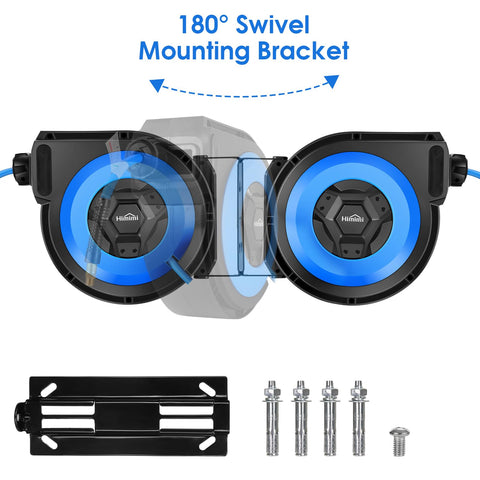 Himimi 180-degree swivel bracket enables flexible mounting