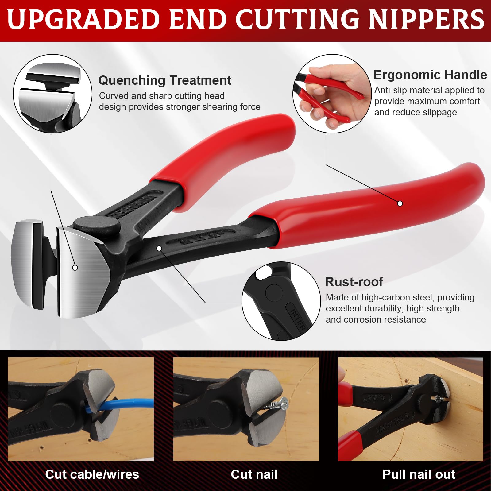 HIMOMO U-shaped nail puller targeting precise extraction