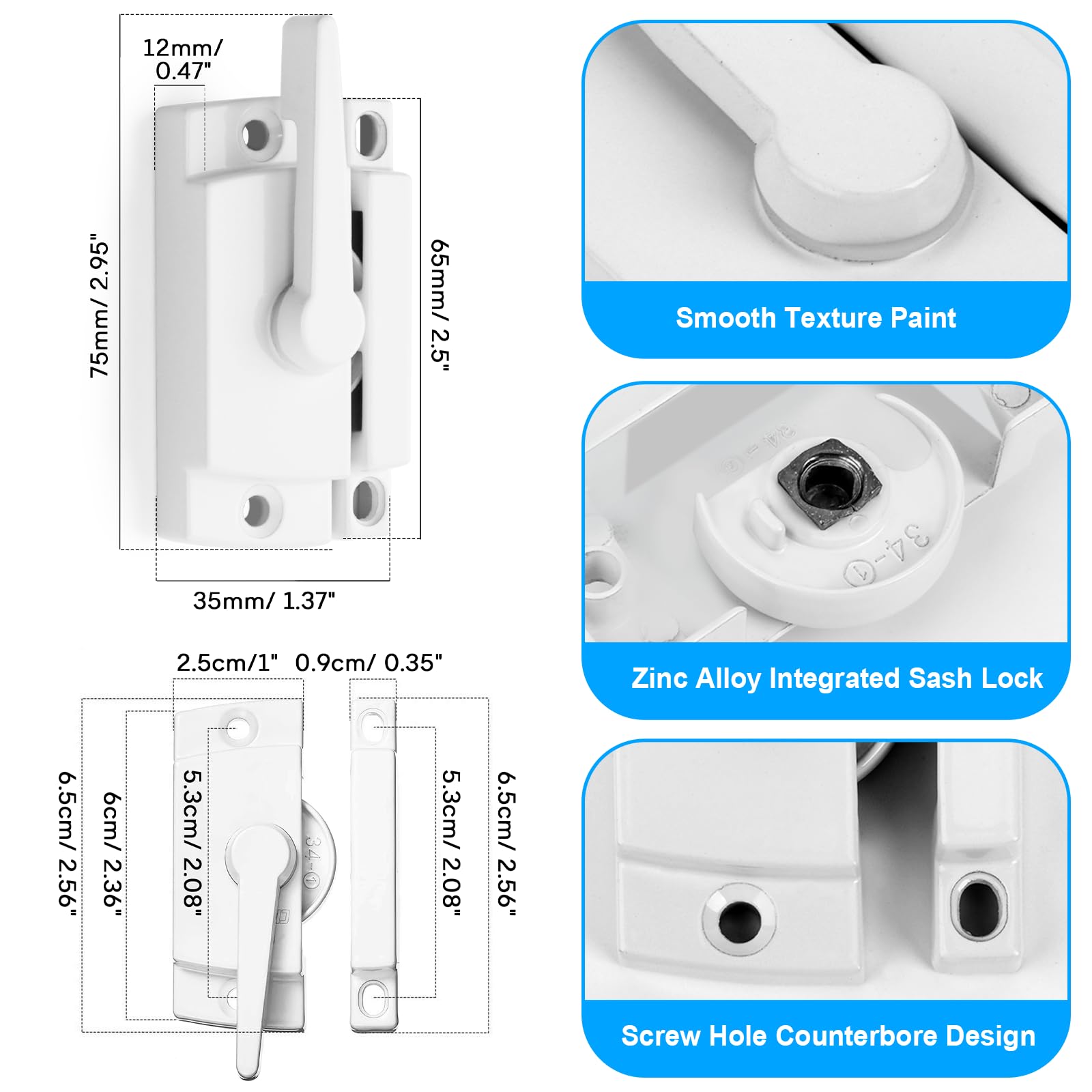 HIMOMO screw set 40 pieces for quick replacements and reliable mounting.