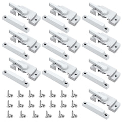 HIMOMO window sash locks pack 10 diecast for durable home security.