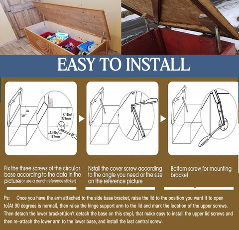 Hingex hinge shows left-right mounting options for versatile installations.