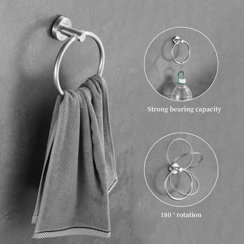 Hinmood 10-piece installation kit with hardware simplifies mounting.