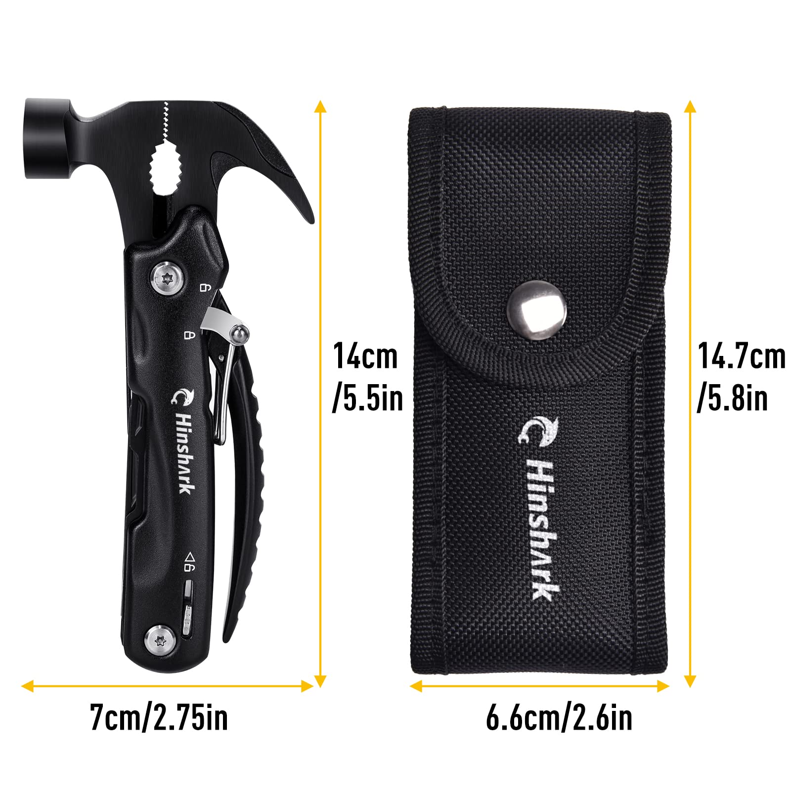 Hinshark bottle opener for on-the-go refreshment during outdoor adventures.