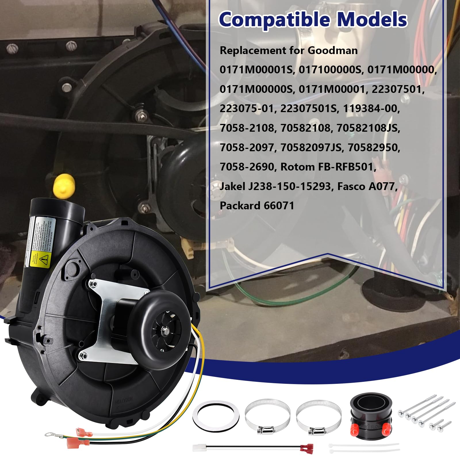 Hiorucet 0171M00001S compatibility with Goodman Amana Daikin furnaces