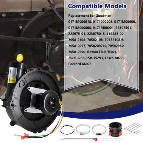 Hiorucet 0171M00001S compatibility with Goodman Amana Daikin furnaces
