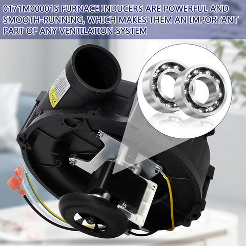 Hiorucet 0171M00001S low-noise operation for smoother draft