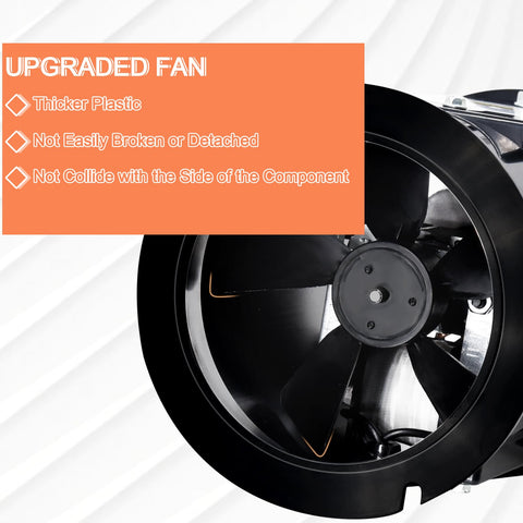 Hiorucet 903404 dual fan blades compatible with M1 series furnaces
