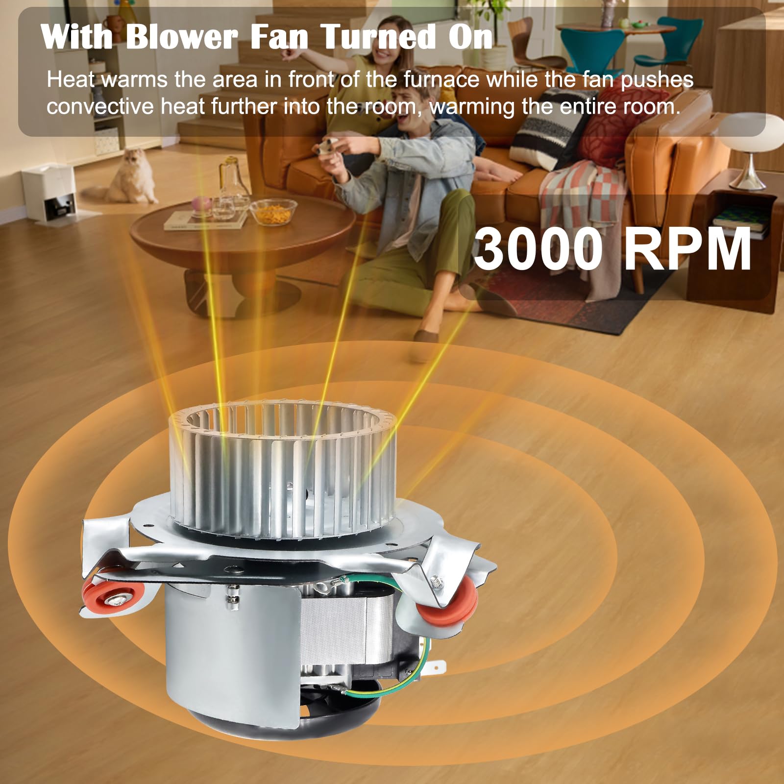 Hiorucet Jakel-compatible draft inducer ready for installation