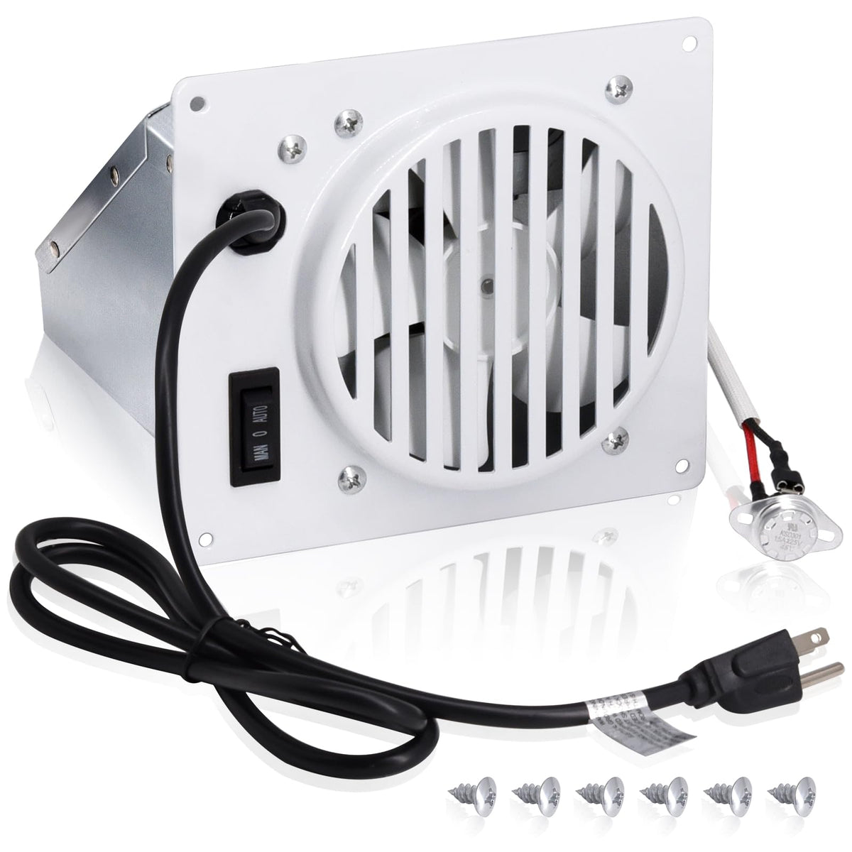 Hiorucet F299201 blower kit package for Mr. Heater with complete components for quick setup