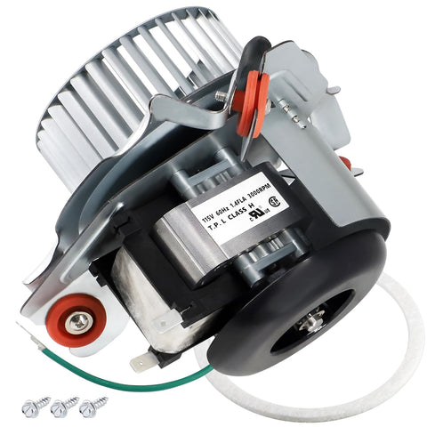Hiorucet J238-112-11202 inducer motor assembly with blower wheel for Jakel furnaces, reliable startup