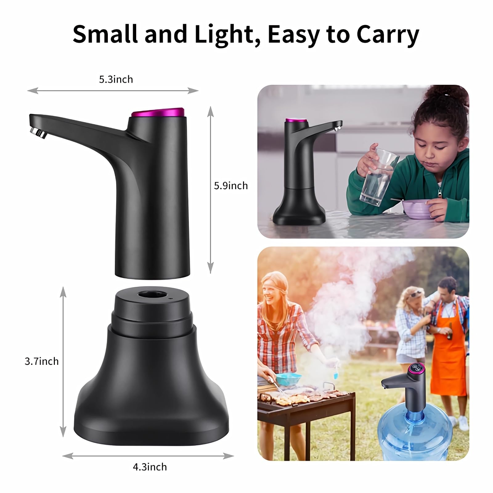 HiPiCok ideal for home, kitchen, or travel setups while keeping water accessible