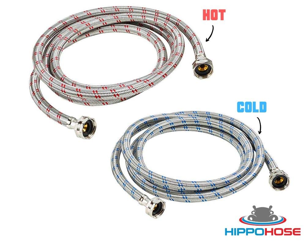 Hippohose burst-proof up to 1500 psi reduces leak risk