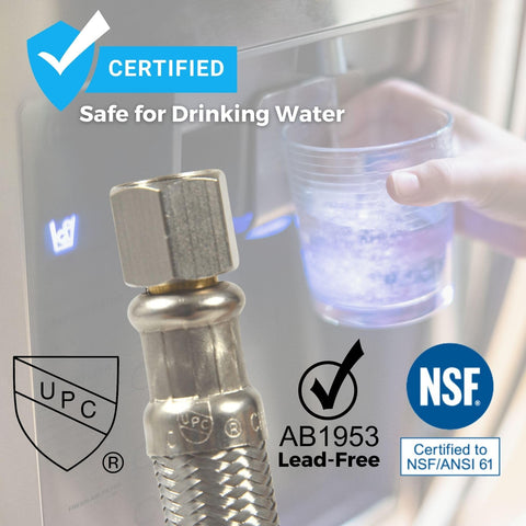 Hippohose burst-proof design safeguards home plumbing.