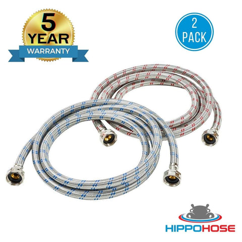 Hippohose universal-fit hose works with standard washing machines